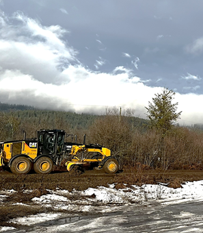 SHUSWAP NORTH OKANAGAN RAIL TRAIL CONSTRUCTION MAKING GOOD PROGRESS WITH MILD WINTER WEATHER